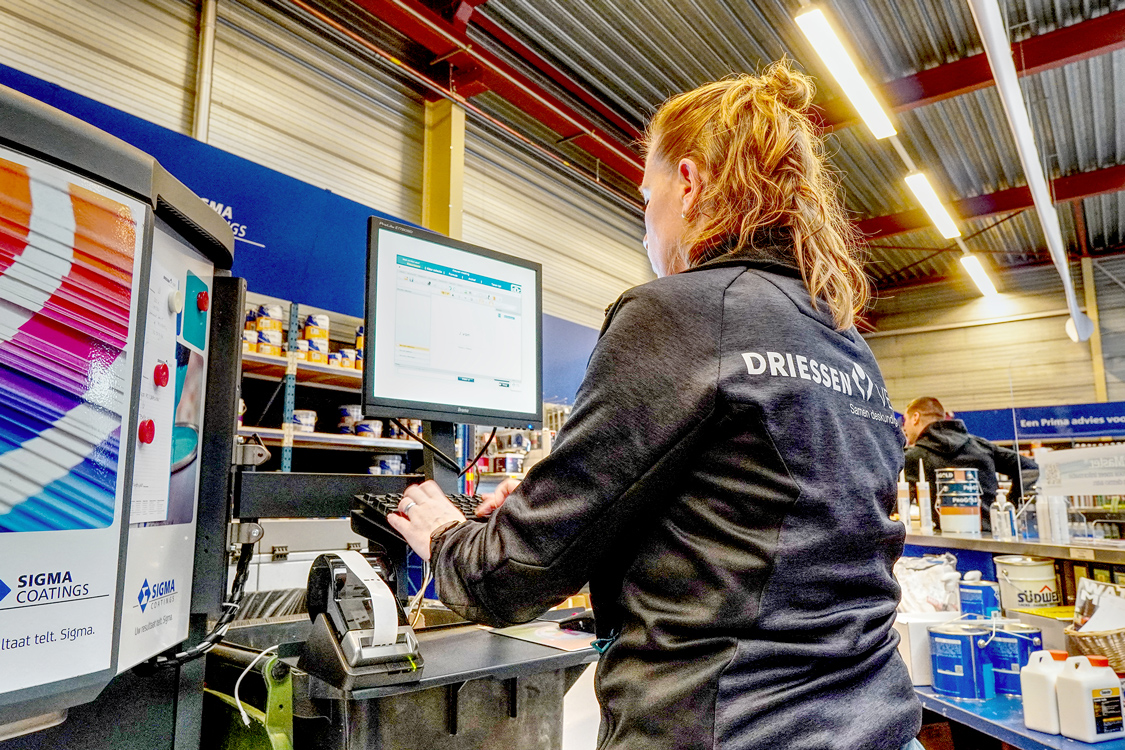 Vacature afbeelding Verkoopmedewerker Helmond van Driessen Verf