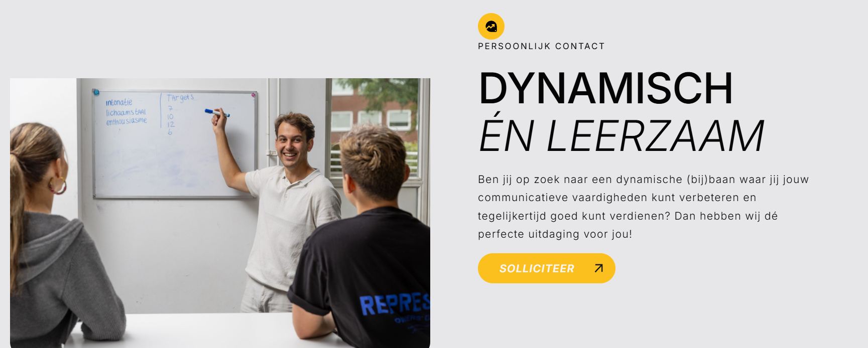 Vacature afbeelding Junior Sales Adviseurs gezocht bij Spark in Den Bosch! van Spark Sales Agency